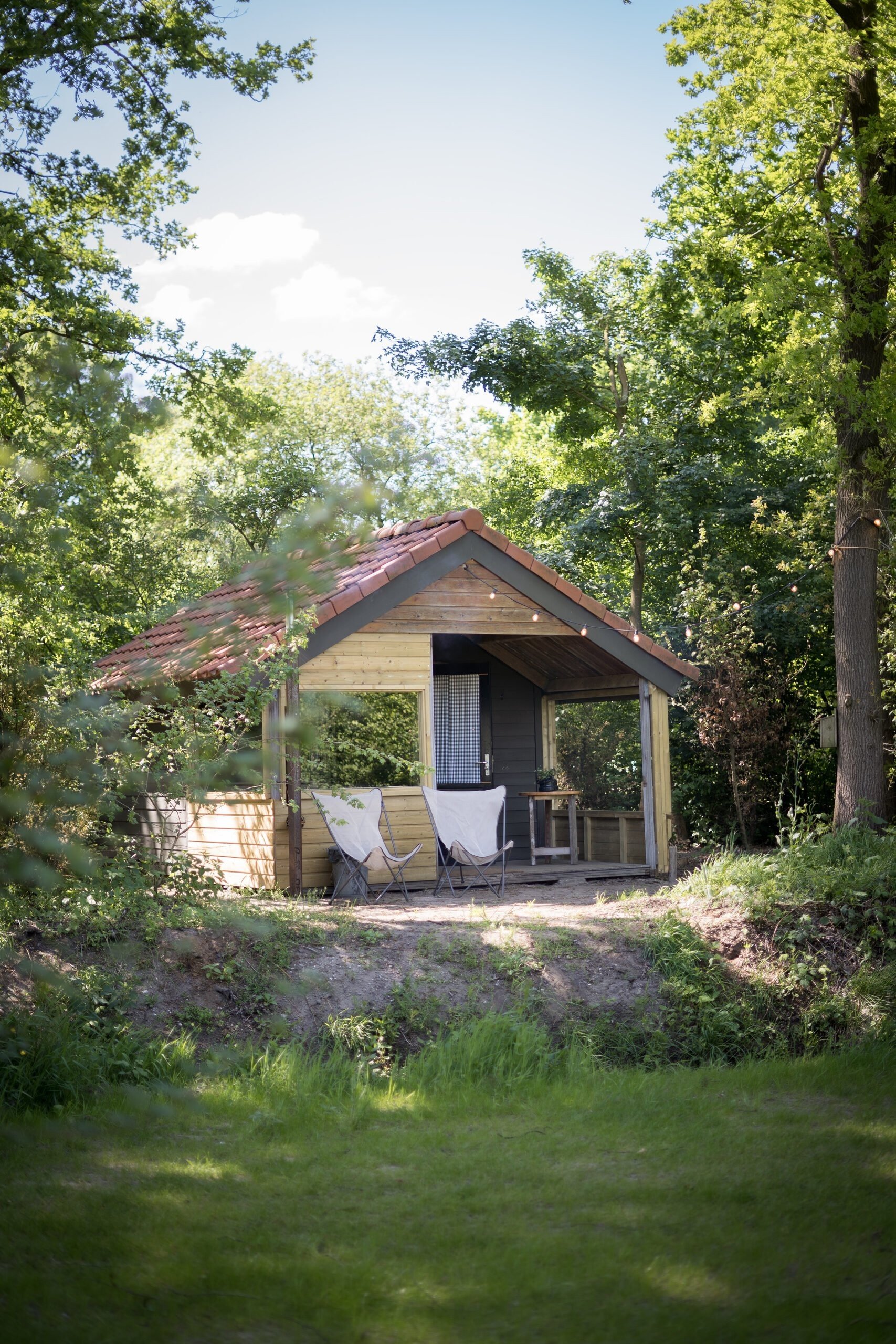 Charme Camping Hartje Groen, Schaijk (NB) 4p Vlinder Veldhut
