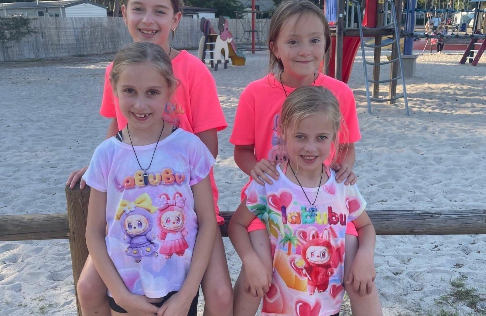 Familie stevens camping blauwe meer