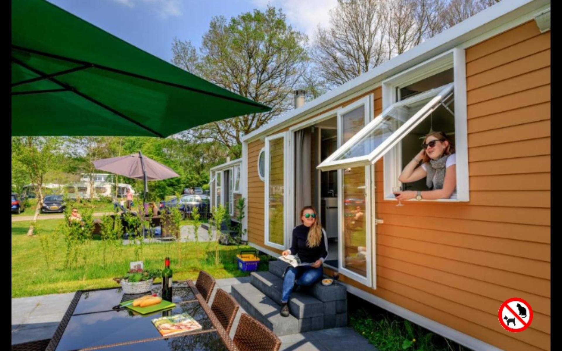 Camping de Reeënwissel (Dr) 6p, Chalet