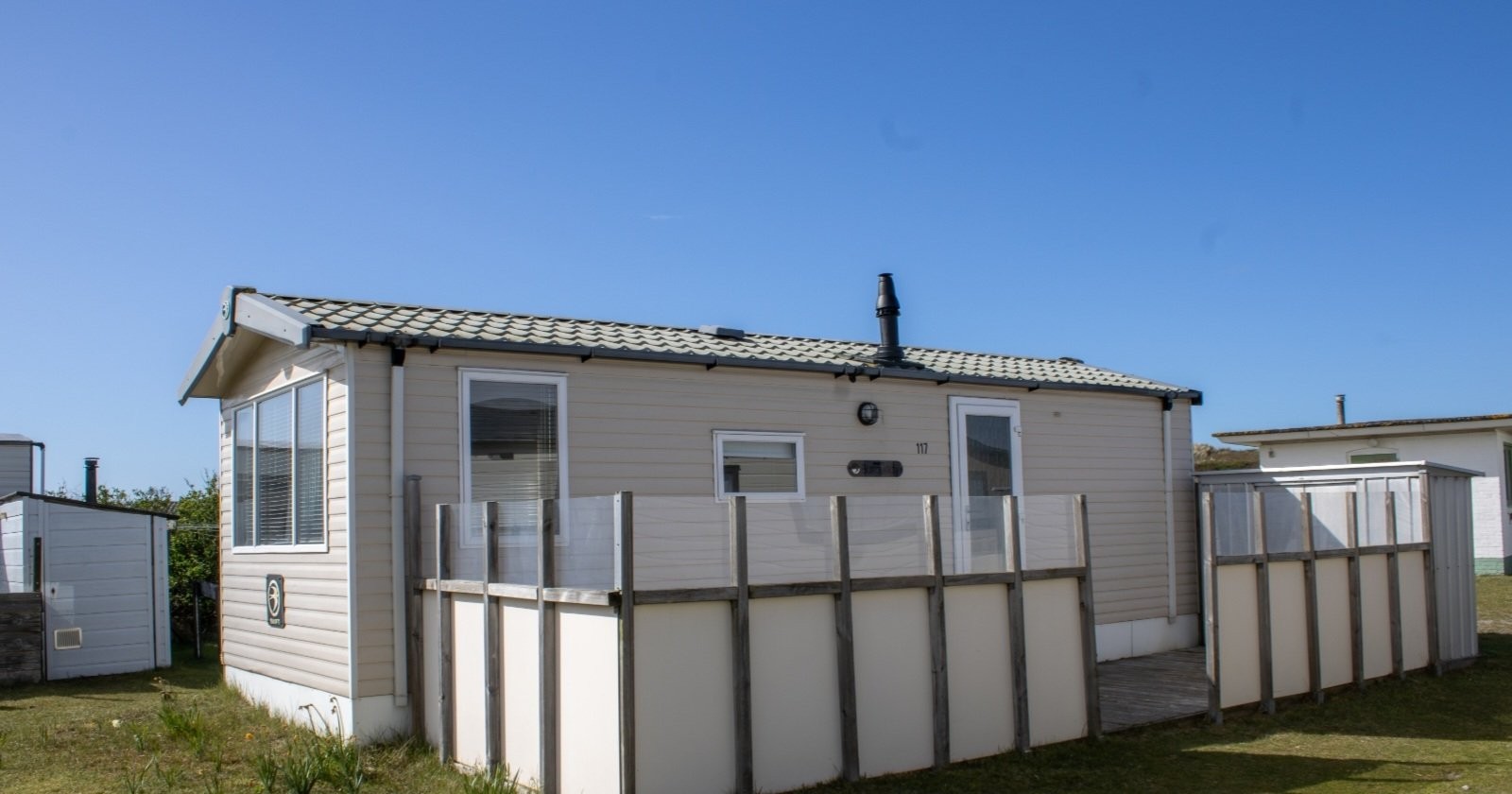 Chalet 4p Zorgeloos Genieten op strandcamping Duinoord Ameland